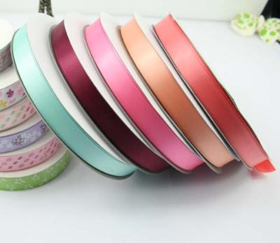 China Wholesale Recyled Good Quality Satin Polyester Satin Ribbon for sale