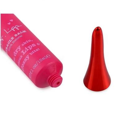 China Hot Selling OEM Cosmetics Long Eye Beak Cosmetic Cream Tube Plastic Tube With Screw Cap for sale