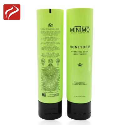 China Custom Cosmetic Squeeze Glossy Cosmetic Tube For Hand Cream Plastic Tube Packaging for sale