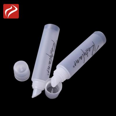 China Cosmetics Plastic Clear PE Tube Empty Soft Squeeze 10ml Lip Gloss Tube Wholesale Tube for sale