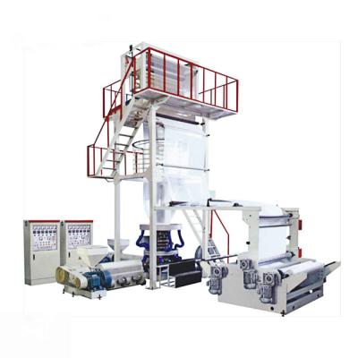 China High Speed ​​LDPE LLDPE Plant Single Layer PE Film Blown Film Extruder Machine Assembly Blown Production Line for sale