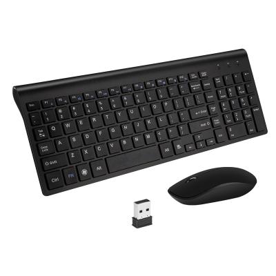 China ABS Waterproof Slim Computer Accessories Foot Scissor OEM Comfort Wireless Keyboard Mouse Set For Laptop Desktop PC for sale