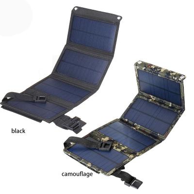 China Other 20% conversion rate foldable monocrystalline portable outdoor rain silicon solar panel 15W waterproof charger 1 o USB for sale