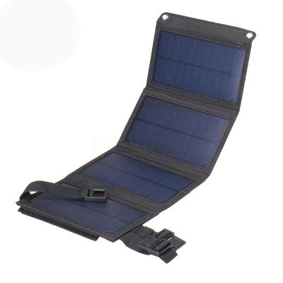 China Other 20% conversion rate foldable monocrystalline portable outdoor rain silicon solar panel 15W waterproof charger 1 o USB for sale