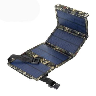 China Other 20W USB Solar Panel Solar Panel Power Charger Foldable Portable Waterproof Mobile Camping for sale