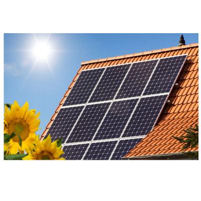 China Wall Mounted Home Off Grid PV Panel System 10KW Power Supply System With 400W Monocrystalline Panel For Home for sale