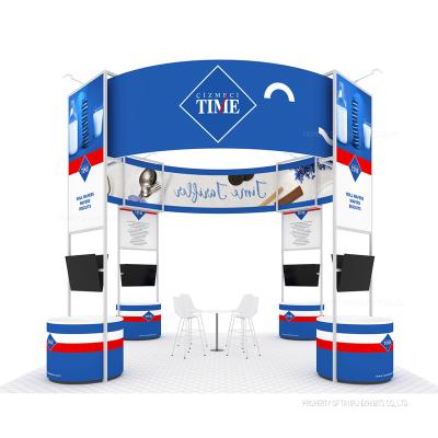 China Easy Setup Sale Event Round Booth For Trade Show Or Expo for sale