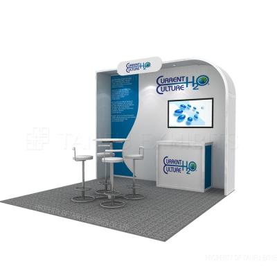 China Modular Aluminum Frame Portable Lightweight Trade Show Booth for sale