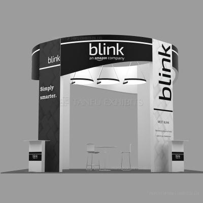 China Fair Event Exhibition Stand 20 x 20 Trade Show Display Booth for sale