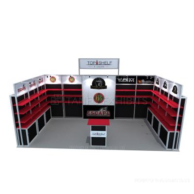 China Custom Aluminum Event Trade Show Shelves Exhibition Booth Supplier for sale