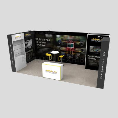 China Modular Booth Stand Aluminum Trade Show Event Exhibition System For Stands for sale