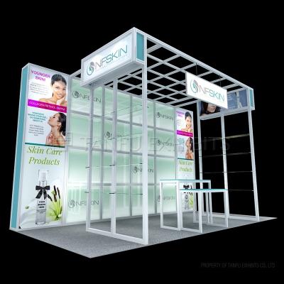 China Backlit Event Exhibit Trade Show Wall Rack for sale