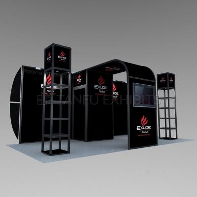 China Aluminum Event 10x20 Fashion Display Stand Exhibition Booth for sale