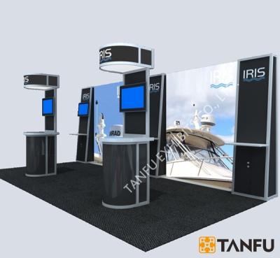 China 3mx6m Yes Lightweight Trade Show Display Booth for sale