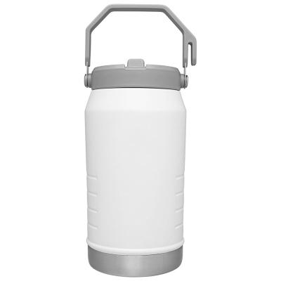 China Custom Minimalist 60oz/40oz Logo Leakproof Vacuum Insulated Double Wall Stainless Steel Water Bottle With Straw for sale