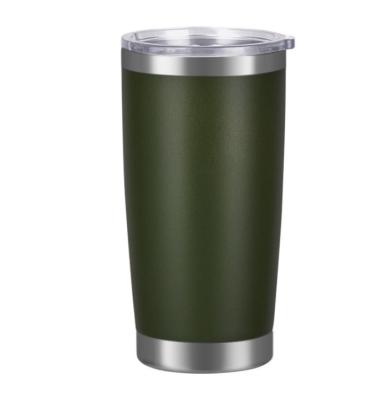 China Sustainable Wholesale High Quality 20 oz Insulated Stainless Steel Tumbler With Lid And Straw for sale