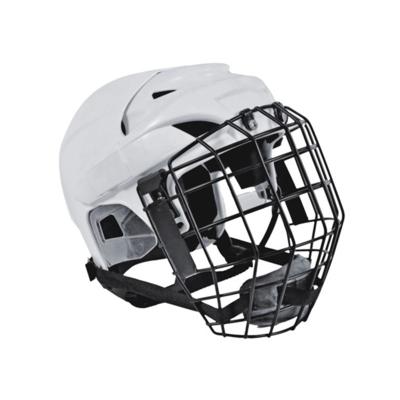 China Compounds OEM ODM Ice Hockey Helmet With Goggle And Caging Roller Hockey Full Face Helmet Custom Football Sports Protection for sale