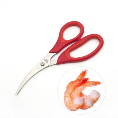 China Eco-Friendly Kitchen Stainless Steel Shrimp Lobster Scissors, Seafood Scissors for sale