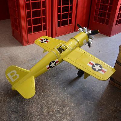 China 2021 Popular Vintage Airplane Custom Model Europe Most Metal Scale Model Airplanes For Shop Decoration for sale