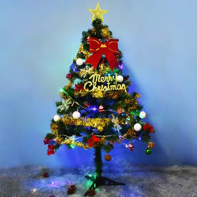 China 2021 Christamas Decoration Most Popular Small Luxury Pre-Lit Artificial Christmas Tree For Indoor Decor for sale