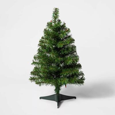 China Christamas Decoration 2021 3ft 4ft 6ft Custom Luxury Green PVC Christmas Tree 8ft Small With Stand for sale