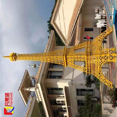 China Europe Color Custom Outdoor Metal Size Big Large Eiffel Tower Torre Eiffel For Eiffel Towers Decorations for sale