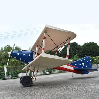 China 2022 Europe factory customized giant model airplane metal alloy retro welding crafts for sale for sale