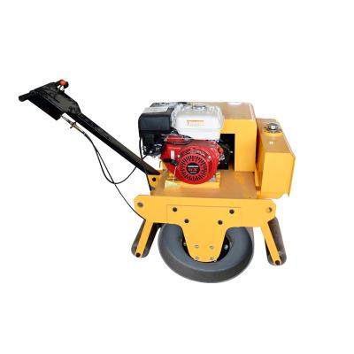 China Farms Walk Behind Vibratory Roller Mini Hand Compact Road Roller for sale