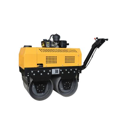 China Farms Walk-Behind Road Roller Manual Vibratory Pedestrian Road Roller Roller For Sale for sale