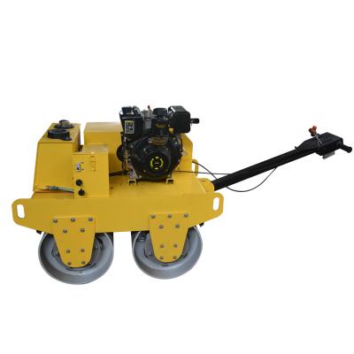 China Farms Walk Behind Vibratory Roller Mini Manual Road Roller Compactor for sale