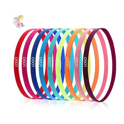 China Running Hair Accessories Yoga Sports Yoga Sports Circle Headband Hair Elastic Circle Candy Rope Headband Decoration ZY Rope Hair Accessories for sale