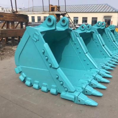 China Crawler Excavator SK480LC Excavator Digging Bucket Heavy Rock Bucket for sale