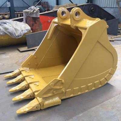 China High Strength Wear-Resisting Crawler Excavator PC1250 Reinforced Excavator Bucket PC200 Rock Bucket for sale