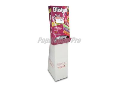 China Lip Balm Rigid Power Wing Display With Dump Bin Box Environmental Friendly for sale