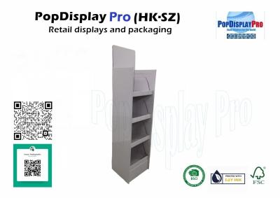 Κίνα Freely Standing Pouched Snacks Visual Merchandising Print Retail Shipper Display in Stores προς πώληση