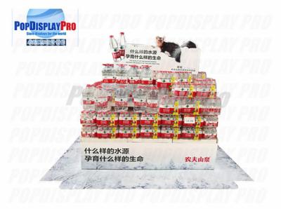 China van de het Verkooppuntvertoning GMI van 350gsm CCNB Acrylmdf voor Gebotteld Mineraalwater Te koop