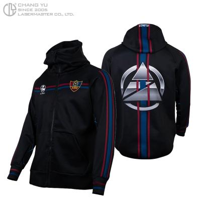 China 2021 new fashion men breathable gym hoodie zipper sporty jacket sports jacket for sale