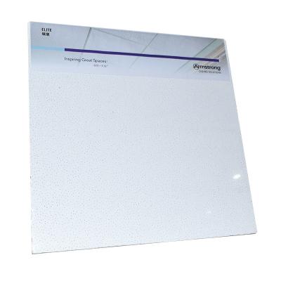 China Sound Proof Material Mineral Fiber Panel for Suspended Ceilings Mineral Wool Board for sale