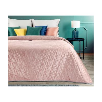 China Colorful Ultrasonic Quilted Ripstop Fabric All-season Microfiber Quilt Perfect Quality Nondisposable for sale