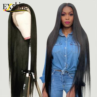 China Cheap Natural Blonde Brazilian Hair Lace Front Wig Silky Straight With Baby Hair , Transparent Straight Virgin Hair Lace Front Wig for sale