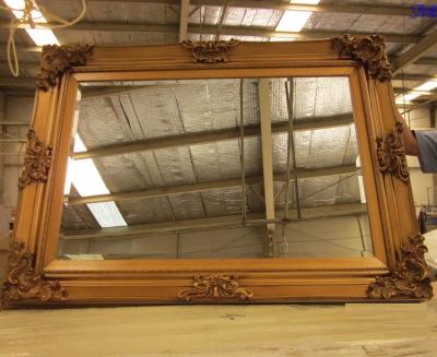 China MUR classic frame wooden mirror for sale