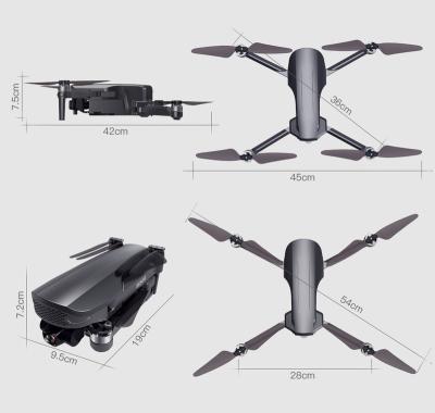 China Headless Mode 90072 - KUN 4K 5G Drones With 4k Camera And Gps Cleverly Folded Easy To Carry Wifi Camera Mini Drone 4k Camera for sale