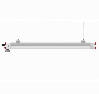 China Garage/Factory/Supermart led/warehouse ETL IP65 linkable plastic tri-proof fixture 8ft led tri proof light zhaga socket for sale