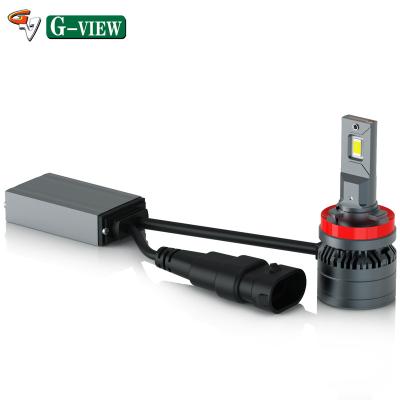 China Gview G15 12V 6000k Auto LED Car LED Headlight Lighting Systems IP65 20000LM Auto Lights 105W H8 H11 Led Headlight Bulbs for sale