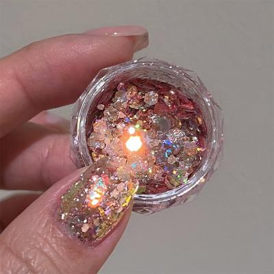 China 20g Nail Glitter Flakes for Shinning Sequins Nail Beauty Products Cosmetics Crafts for sale