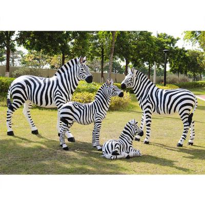 China Waterproof/Waterproof/High Temperature Resistant/Last 10 Years Animal Fiberglass Painted Sculpture Lawn Decoration Landscape Garden Ornament for sale