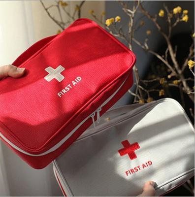 China Stored Outdoor Camping Medical Emergency Kit Bag Travel First Aid Kit Household Set Drug Bag for sale