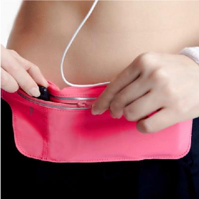 China High quality outdoor elastic waist bag waist bag/running waist belt for sale