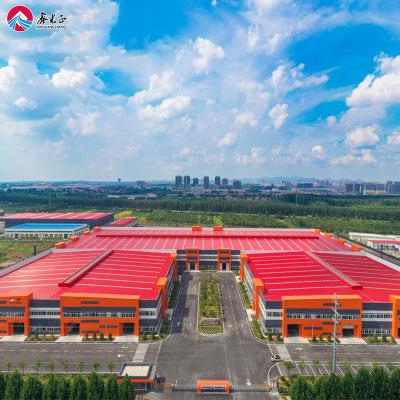 China Prefab Warehouse Showroom Frame Steel Metal Workshop Steel Structure Building Workshop for sale