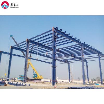 China Steel Workshop Low Cost Large-Span Prefab Lightweight Steel Structure Warehouse Building Construction for sale